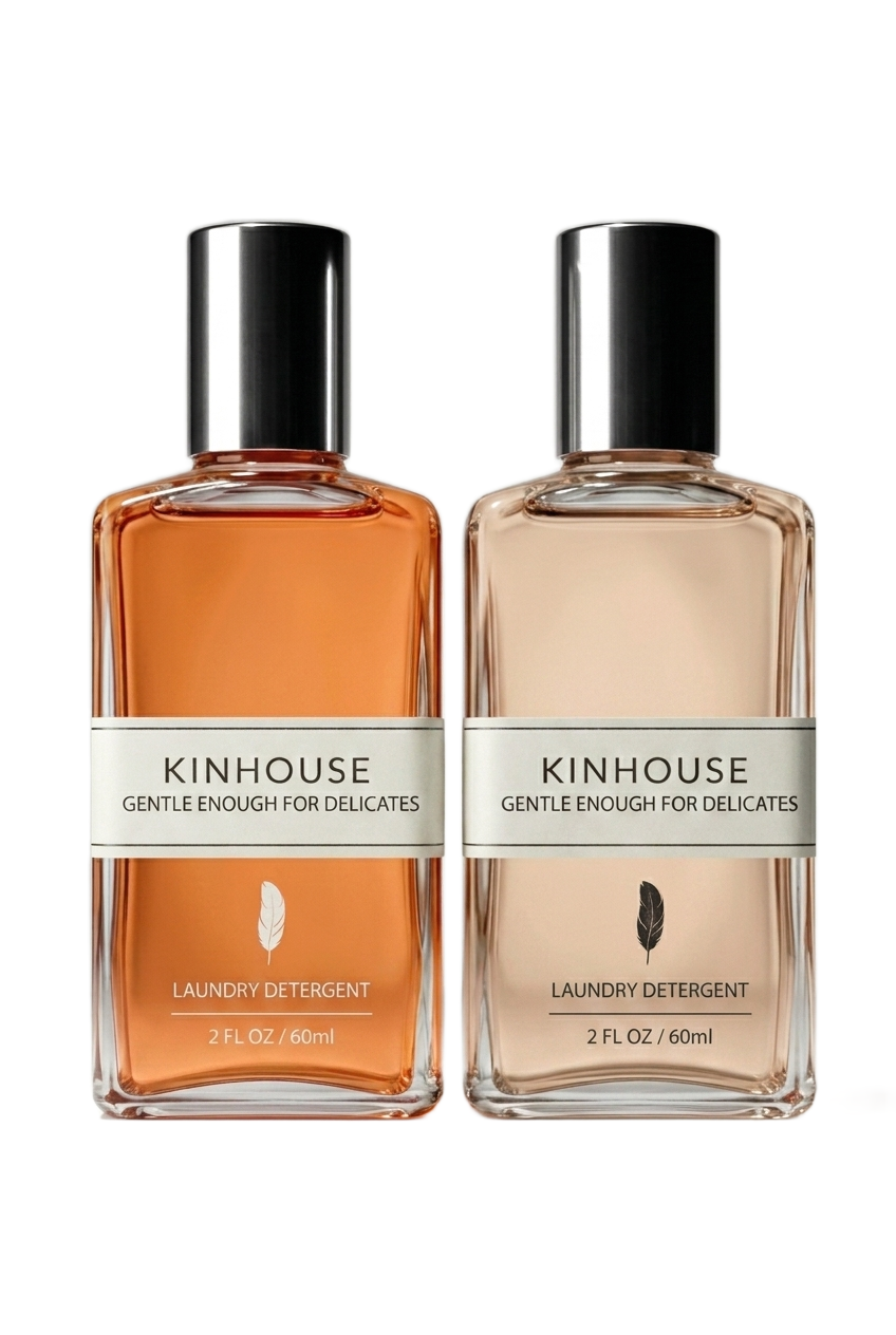KINHOUSE Bare Skin Duo - Whisper + Nectar Travel Bottles