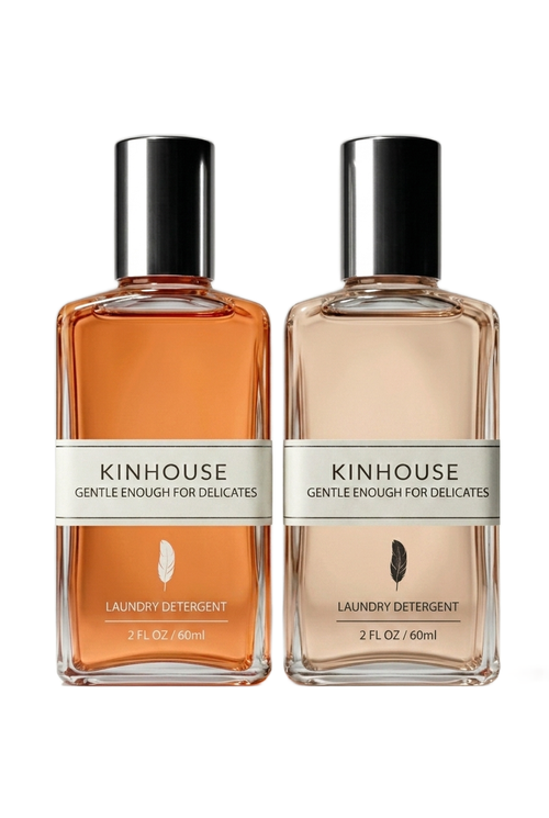 KINHOUSE Bare Skin Duo - Whisper + Nectar Travel Bottles